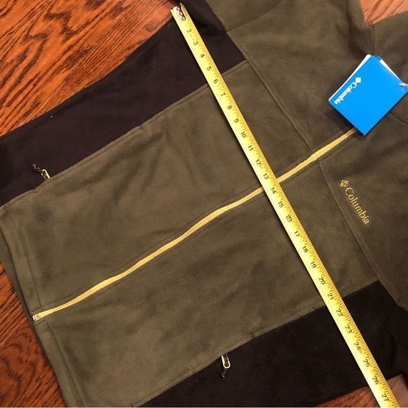 COLUMBIA Men's Olive Green Black Full Zipper Jacket NWT Sz XL - Picture 7 of 10